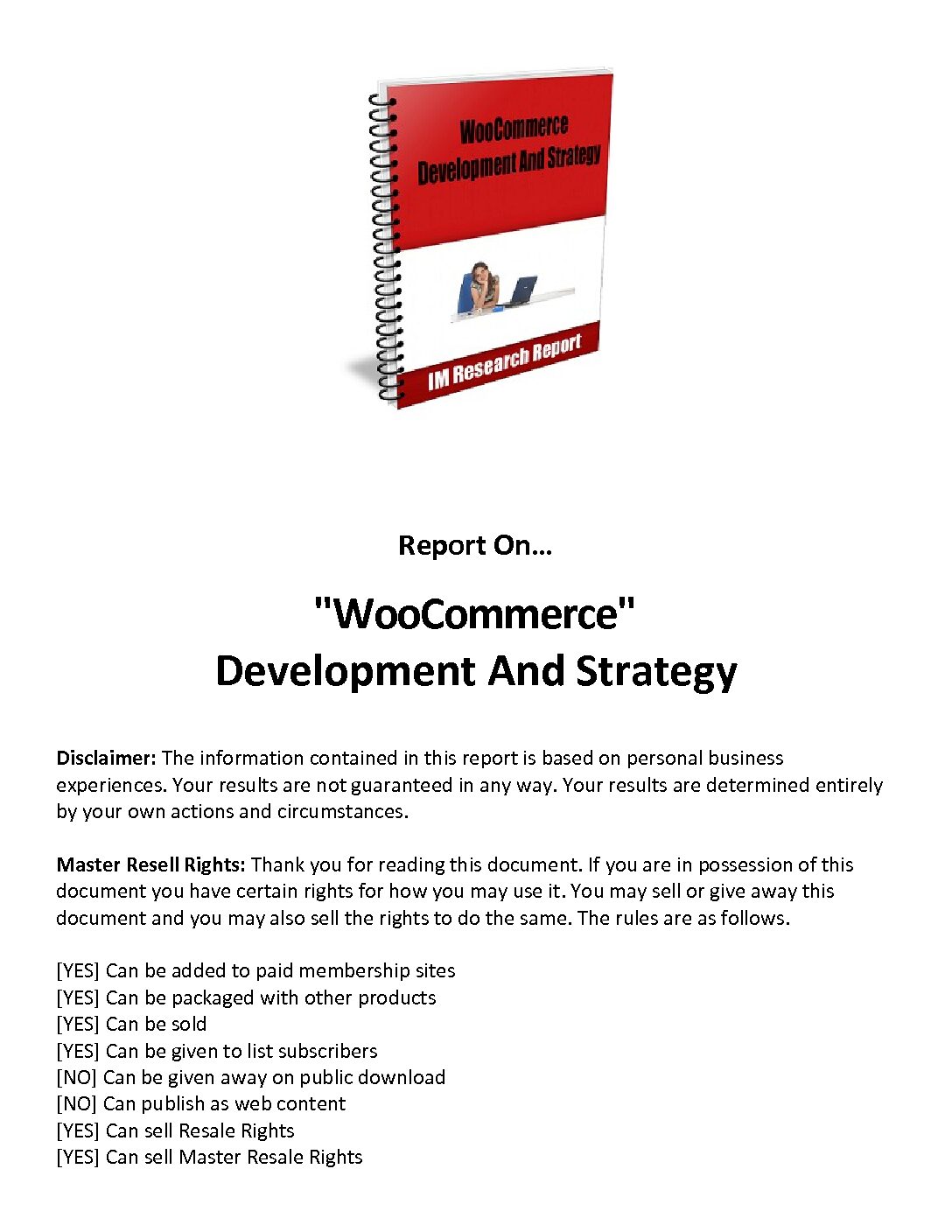 Woocommerce Development And Strategy