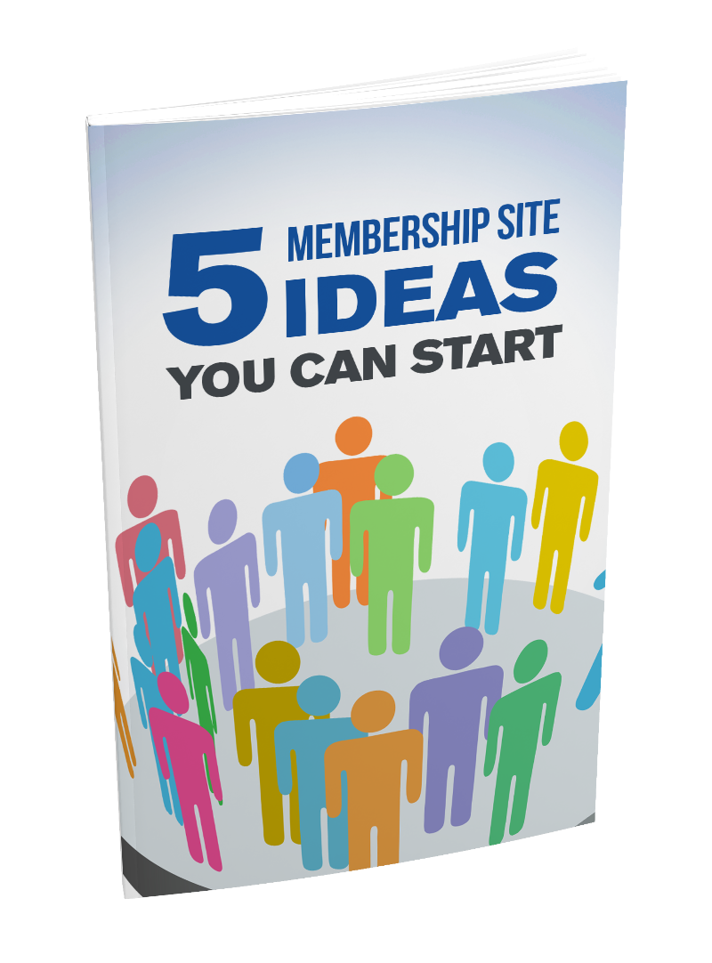 5 Membership Site IDEAS You Can Start TODAY
